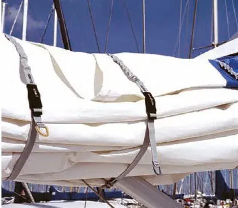 Blue Performance Sail Ties - 3 Pack 1