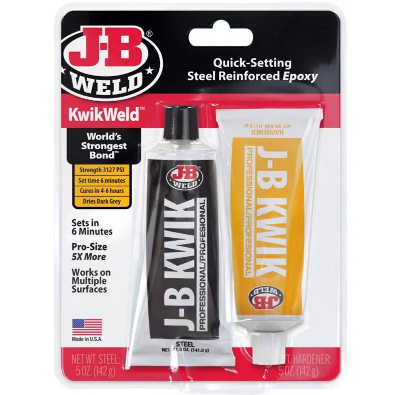 J-B Weld Kwikweld Steel-Reinforced 2-Part Epoxy - 10 Oz. 1