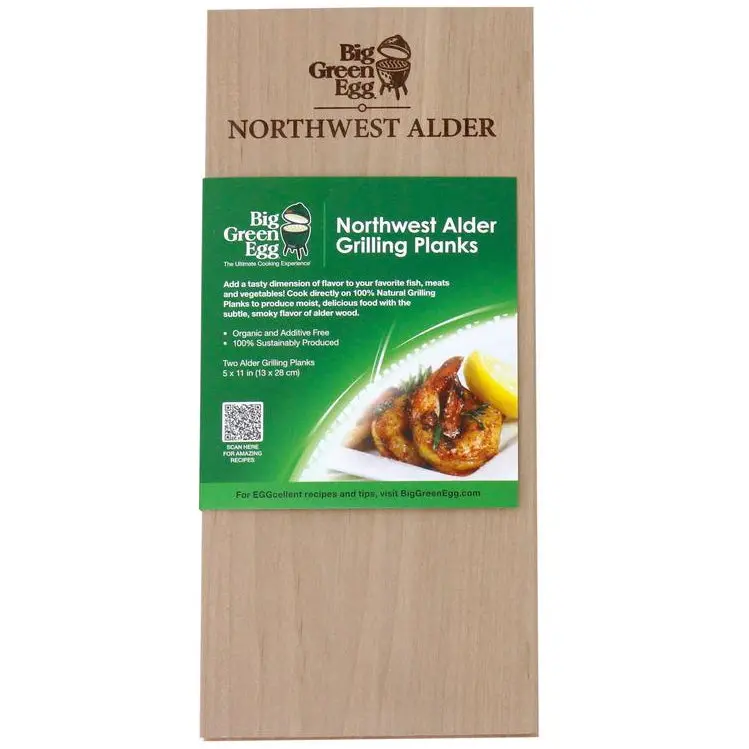 Big Green Egg Grilling Planks - 5" X 11" (2 Pc.) 1