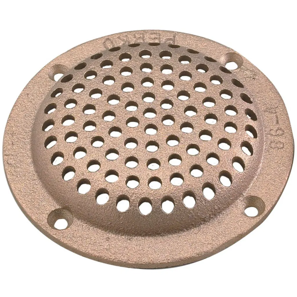 Perko Round Bronze Strainer 1