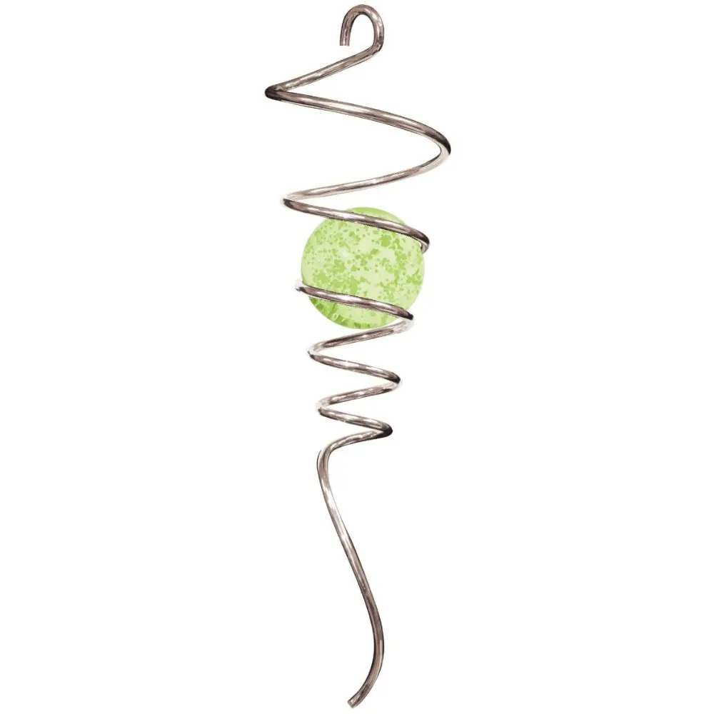 Spinfinity Stainless Steel Spiral Crystal Tail Hangers - 9" 5