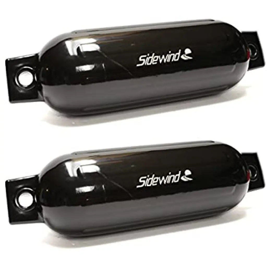 Sidewind Smr40 Twin Eye Fender 8-1/2" X 27" Black 1