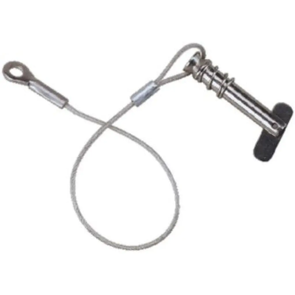 Stainless Steel 1/4" X 1-1/4" Tethered Quick Pin 1