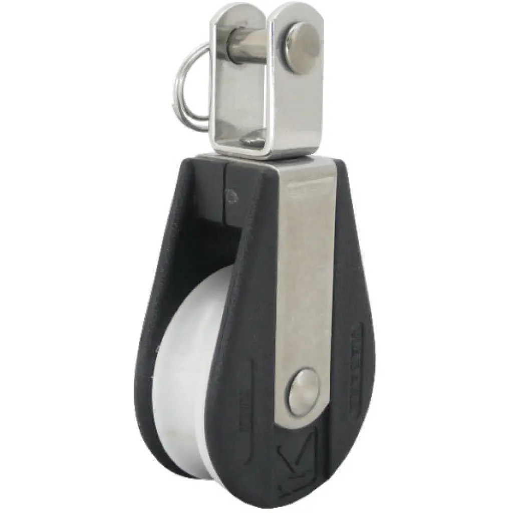 Viadana Single Block W/Fork Swivel 5/16" 1