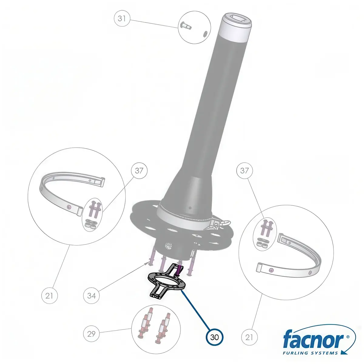 Facnor Guide Fixation Plate 1