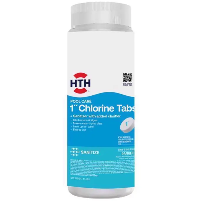 Hth 1" Chlorine Tablets (Regular) 1