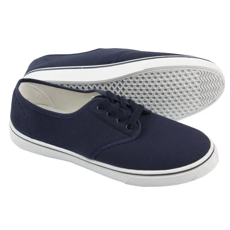 Yachtmaster Lace-Up Canvas Shoe 1