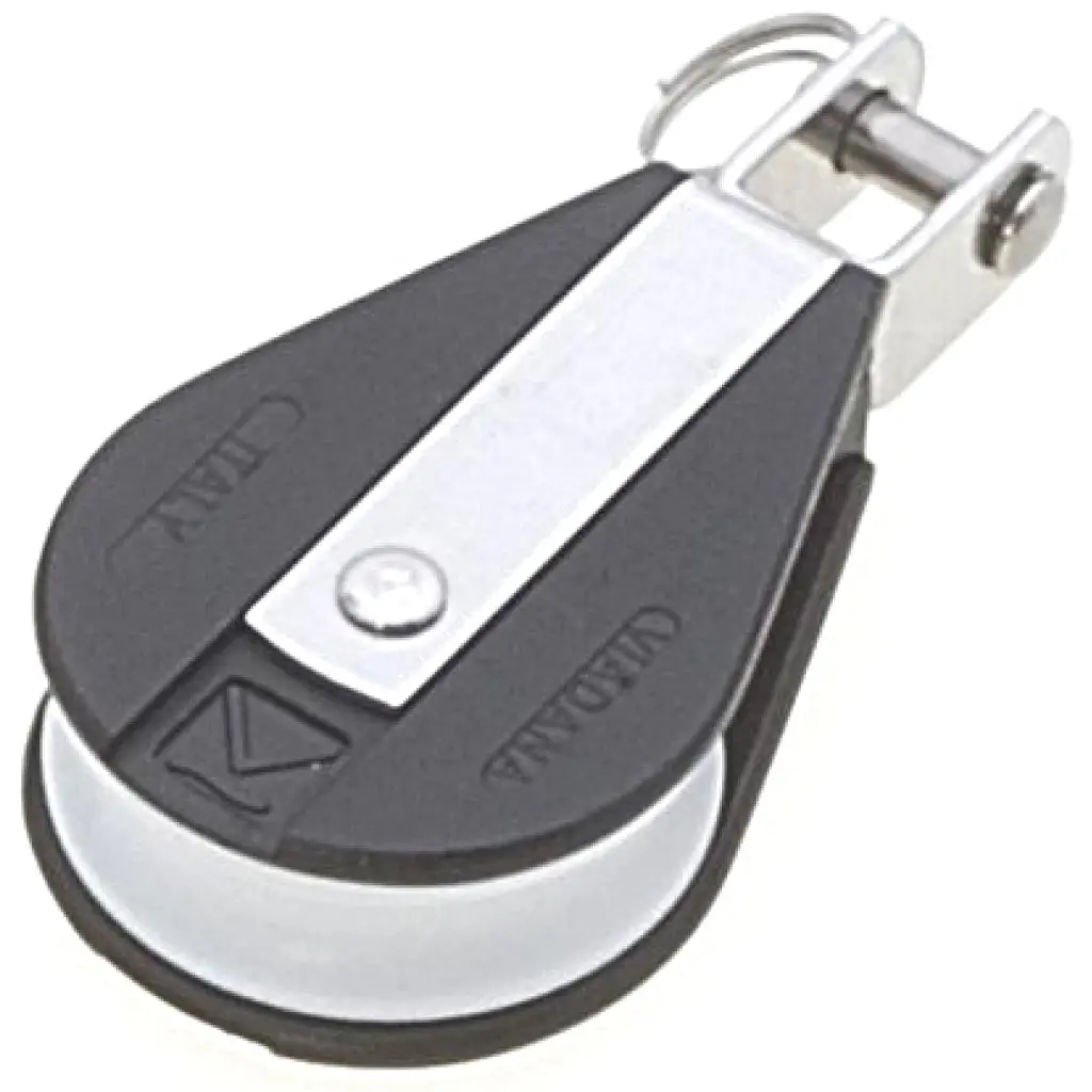Viadana Single Block W/Fork Swivel 3/8" 1