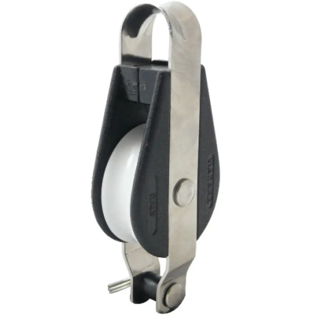 Viadana Single Block W/Swivel Bkt 7/16" 1