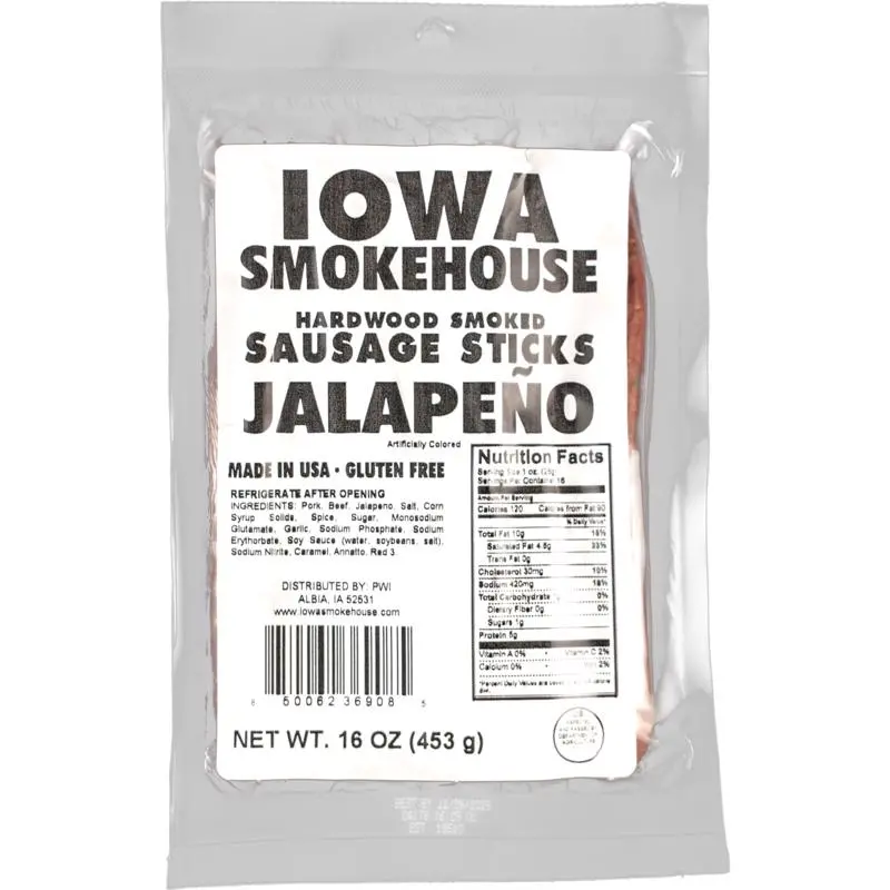 Iowa Smokehouse Sausage Sticks - 16 Oz. 3