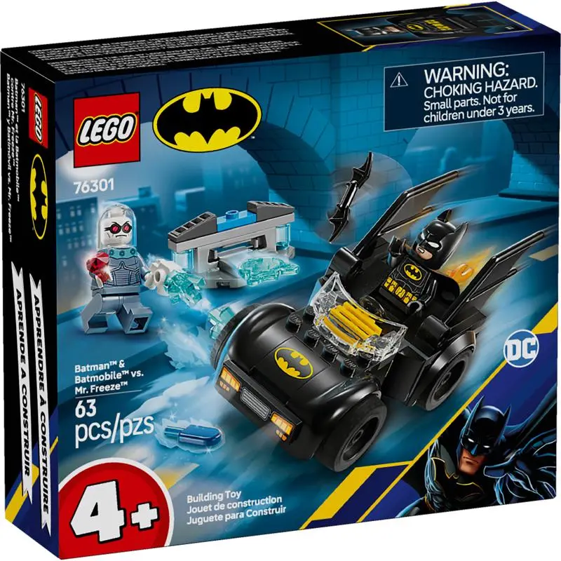 Lego Super Heroes Batman & Mr. Freeze W/ Batmobile - 63 Pc. 1