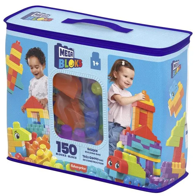 Mega Bloks Bigger Building Blocks (1+ Yr.) - 150 Pc. 1