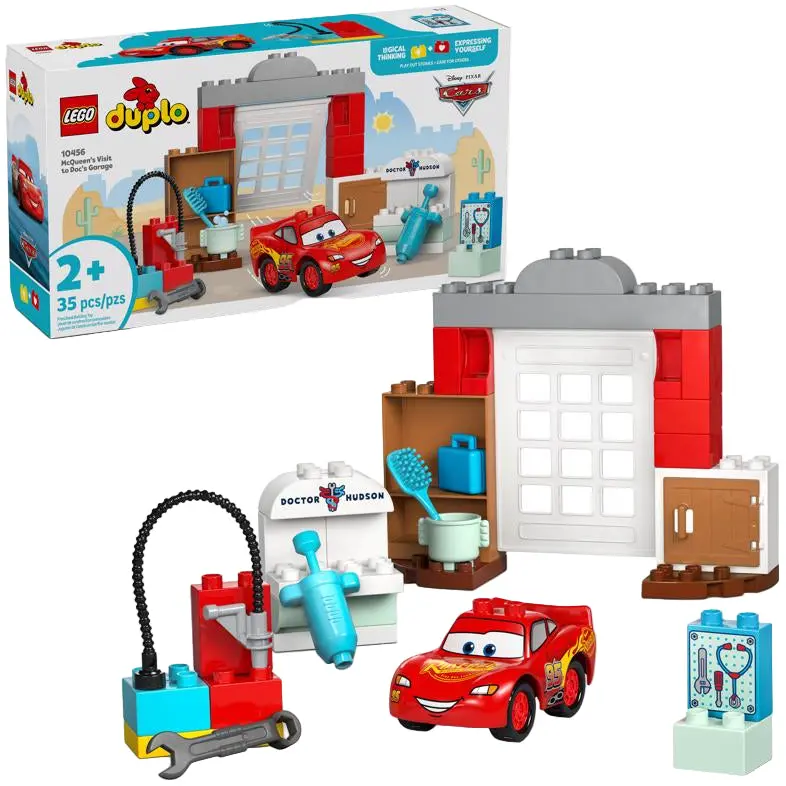 Lego Duplo Lightning Mcqueen's Visit To Doc's Set - 35 Pc. 1