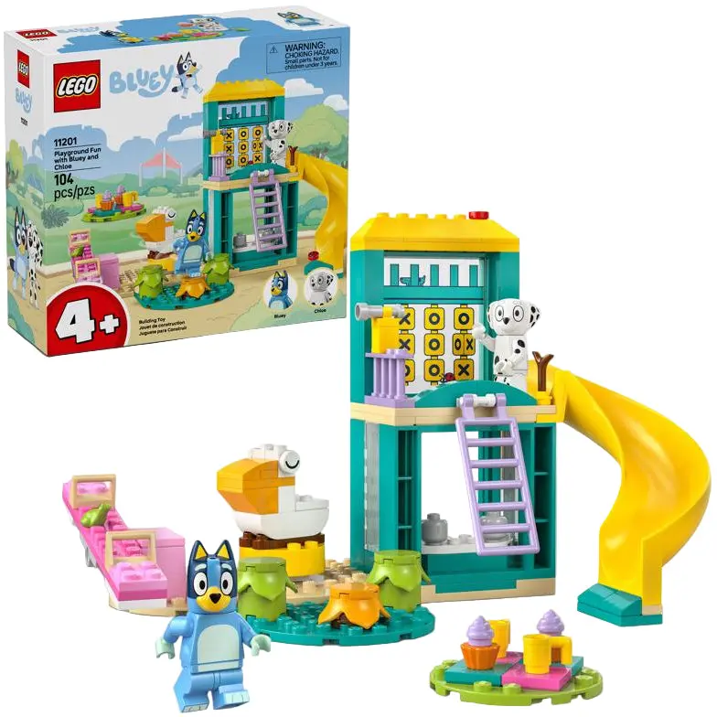 Lego Playground Fun W/ Bluey & Chloe Set - 104 Pc. 1