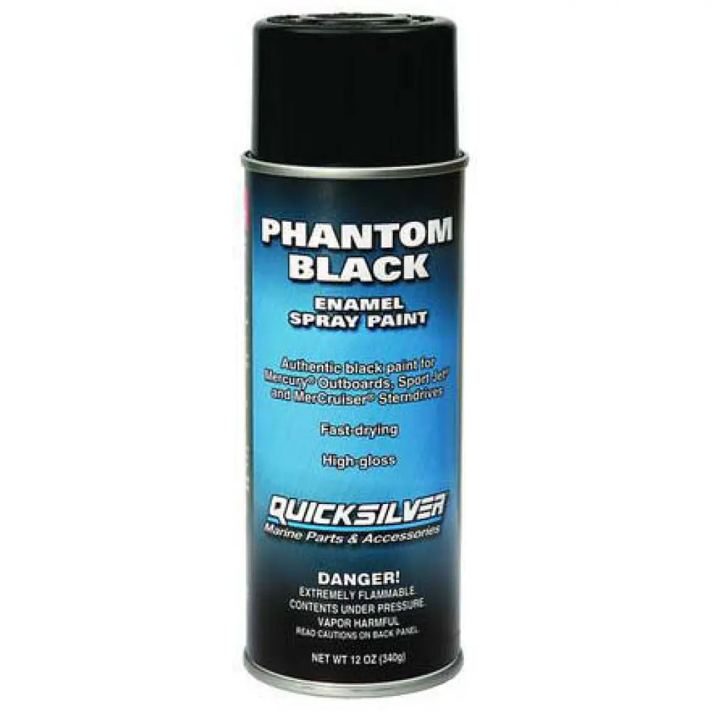 Quicksilver Merc Paint Phantom Black 1