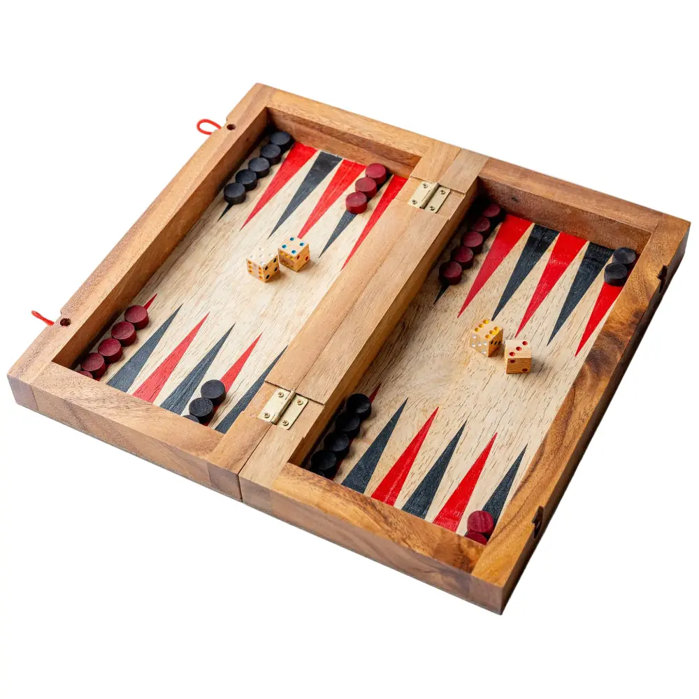 Verve Mango Wood Backgammon Game Set 1
