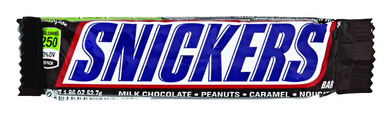 Snickers - 1.86 Oz. & 3.29 Oz. 3