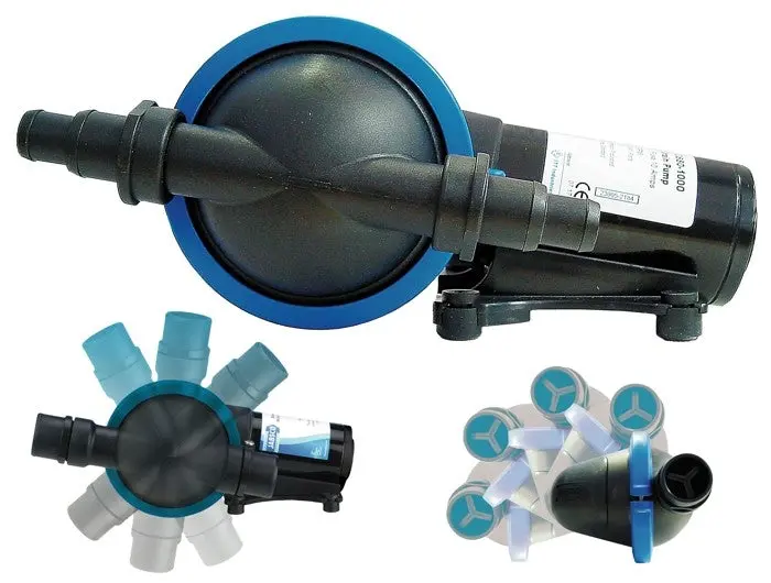 Jabsco Self-Priming Diaphragm Pump 12 Volt D.C. 1
