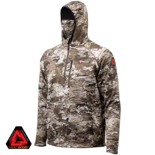 Huntsworth 1/2 Zip With Facemask Heat Boost Softshell Hoodie Men's 1