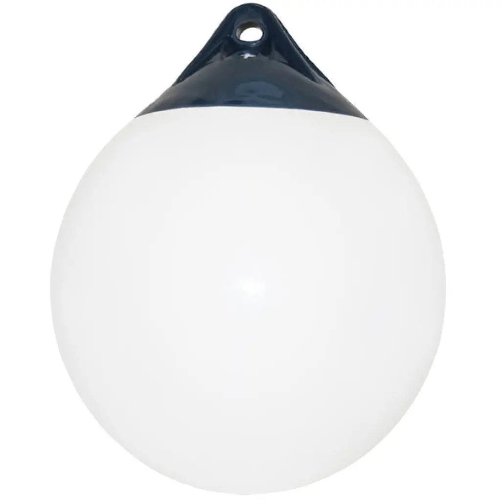 Polyform 12" White Mooring Buoy 1