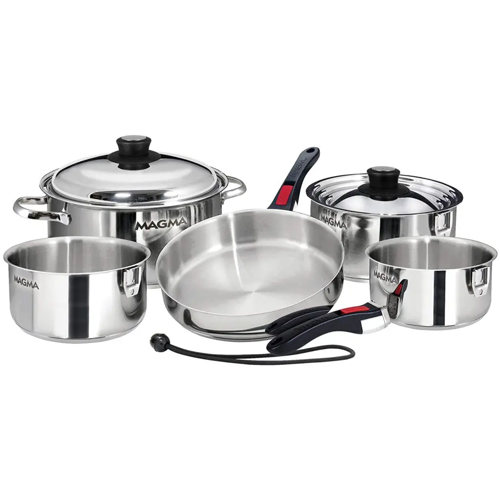 10Pc Ss Nestable Induction Cookware 1