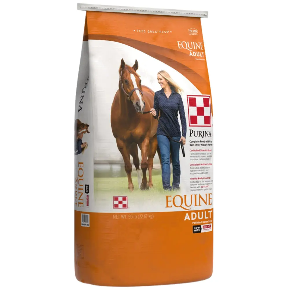 Purina Complete Pelleted Horse Feed - 50 Lb. 1