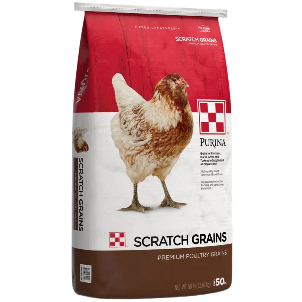 Purina Scratch Grains Poultry Feed - 25 & 50 Lb. 1