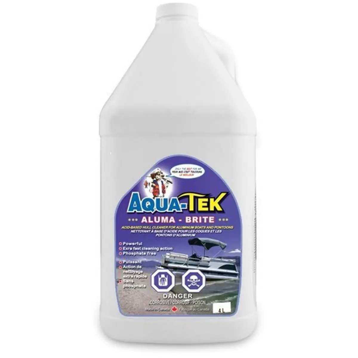 Aqua-Tek Aluma-Brite Aluminum Clnr 4 L*No-Ship* 1