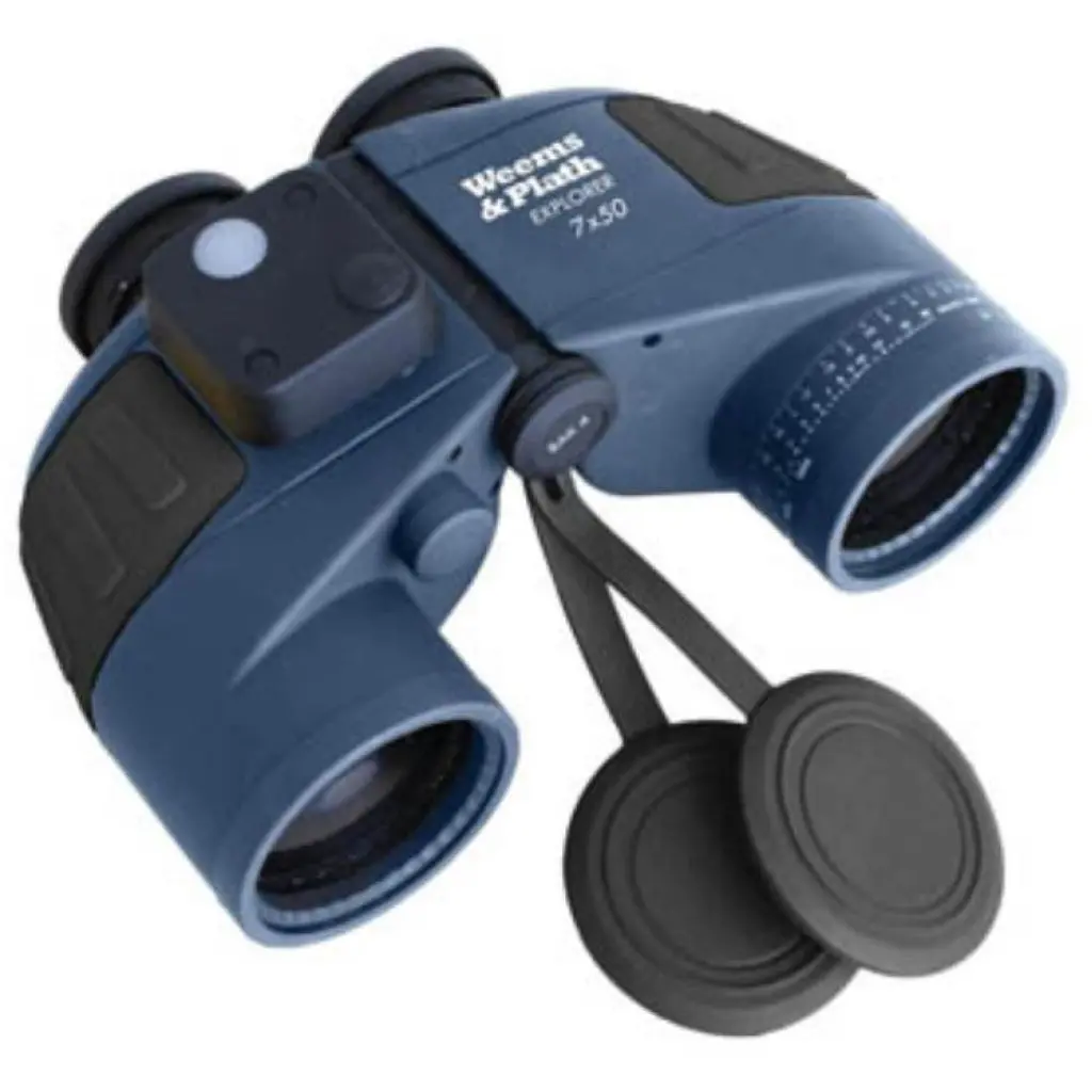 Weems & Plath Explorer 7X50 Binoculars W/Compass 1