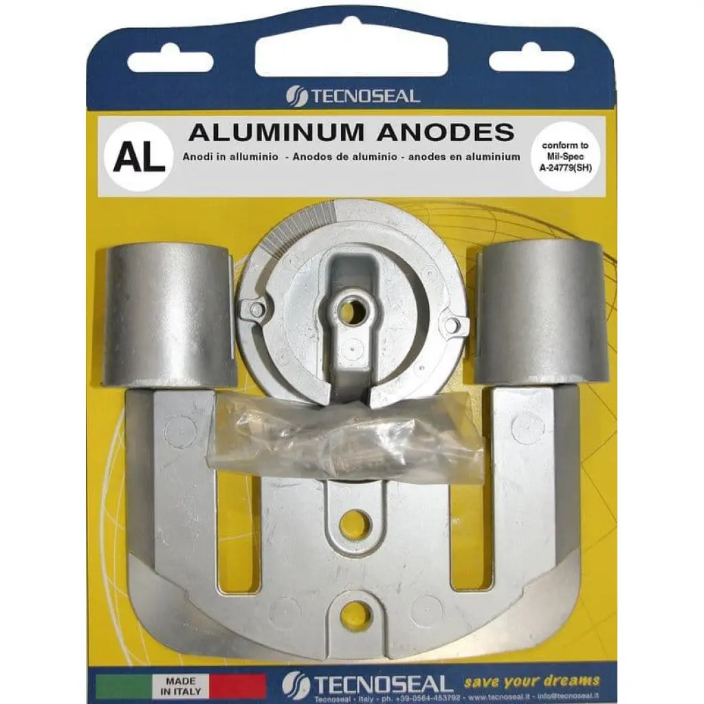 Canada Metals Bravo 2&3 Aluminum Anode Kit 1