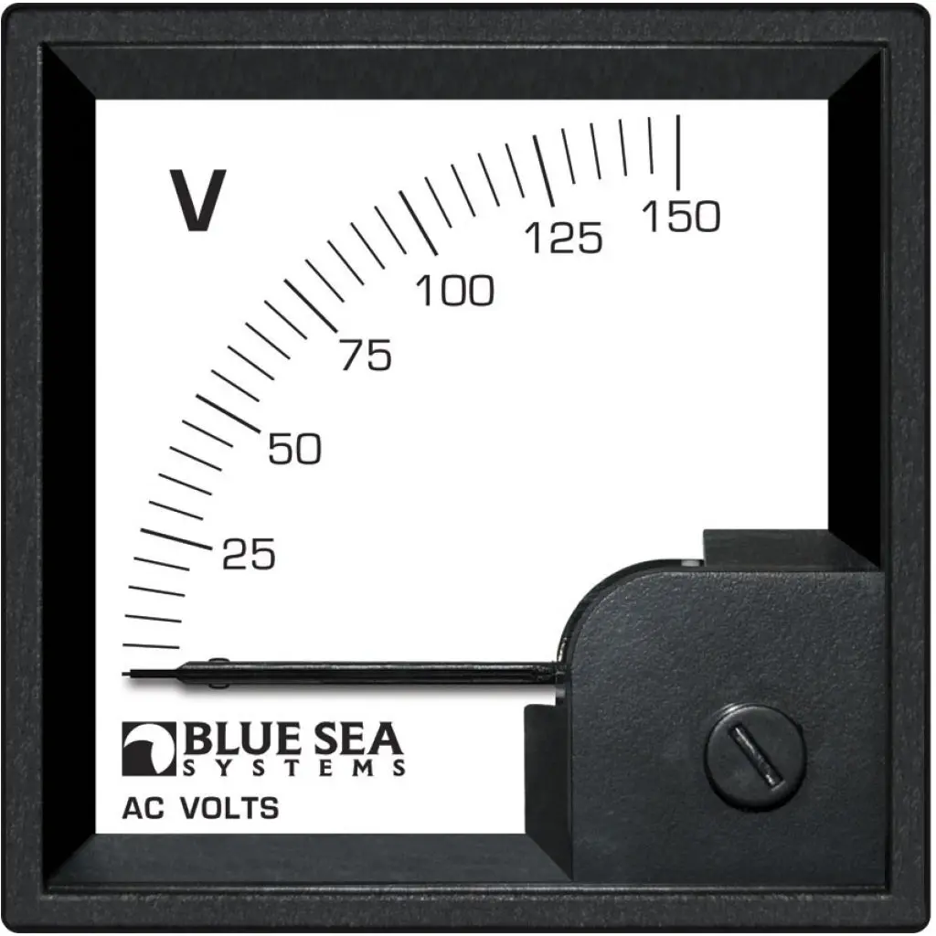 Blue Seas Systems 0-150V Ac Din Voltmeter 1