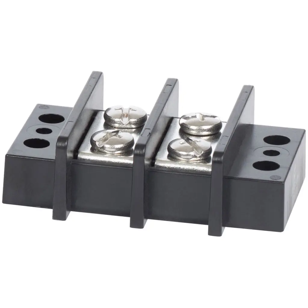Blue Seas Systems 65A 2 Circuit Terminal Block 1