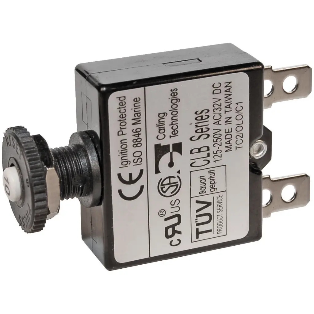 Blue Seas Systems 4A Push Button Circuit Breaker 1