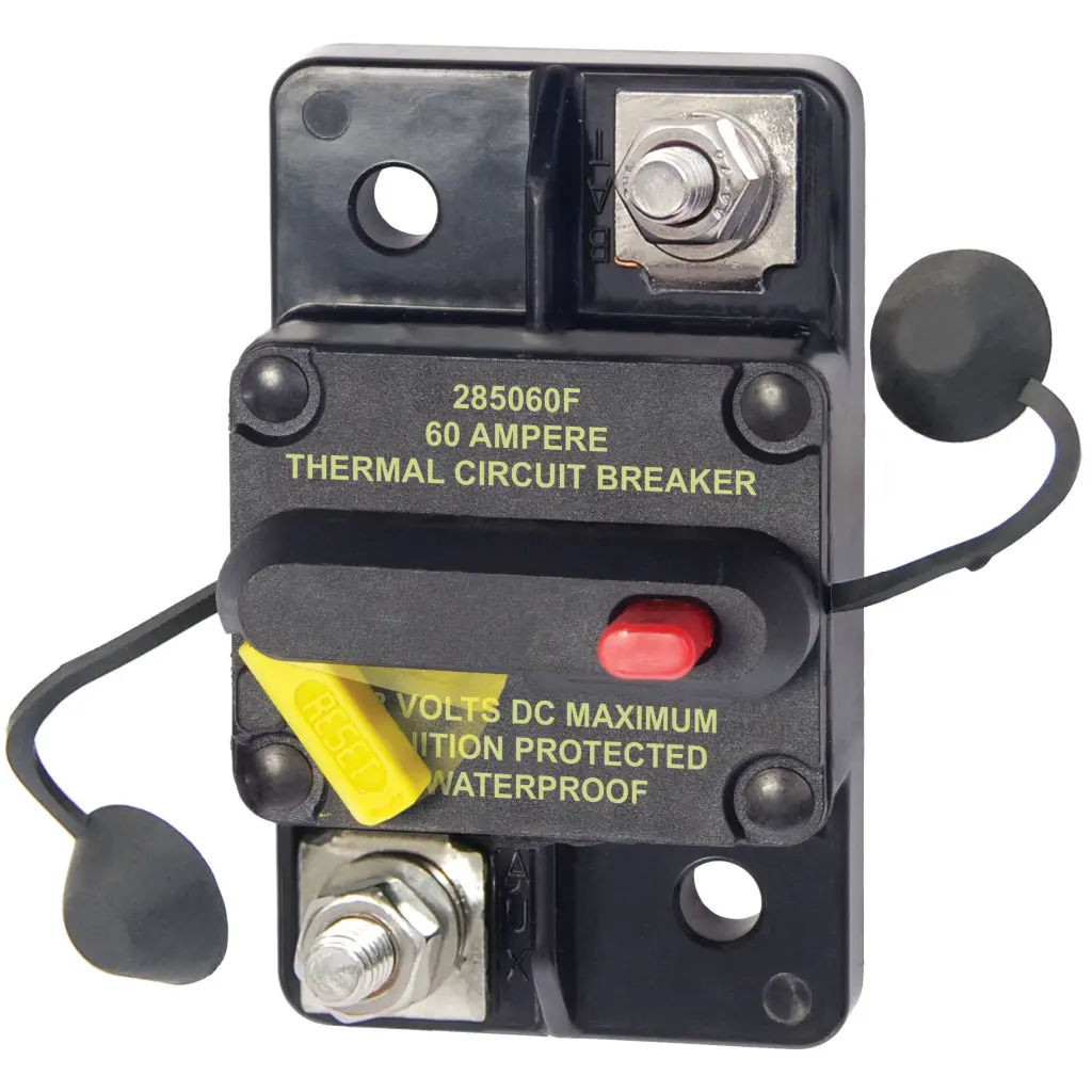 Blue Seas Systems 285-Series 60A Circuit Breaker 1