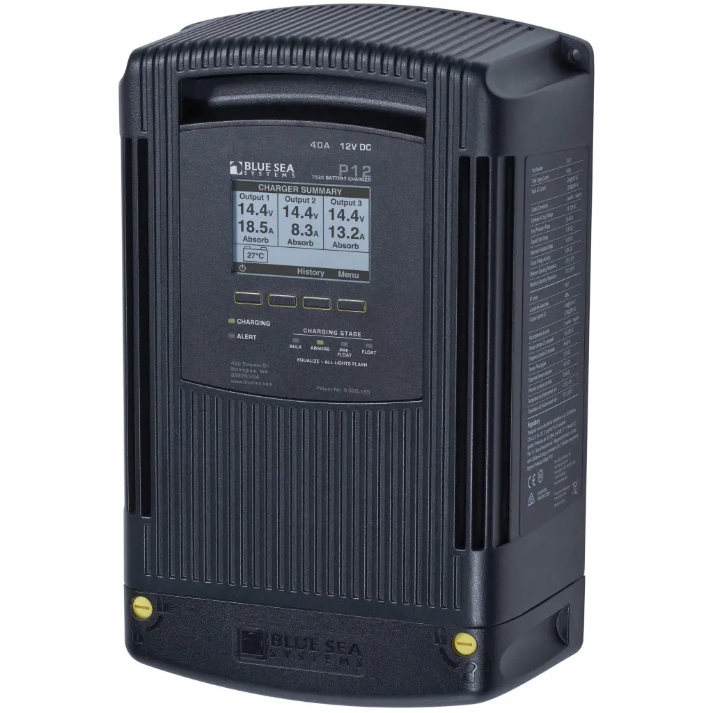 Blue Seas Systems P12 40A Battery Charger 1