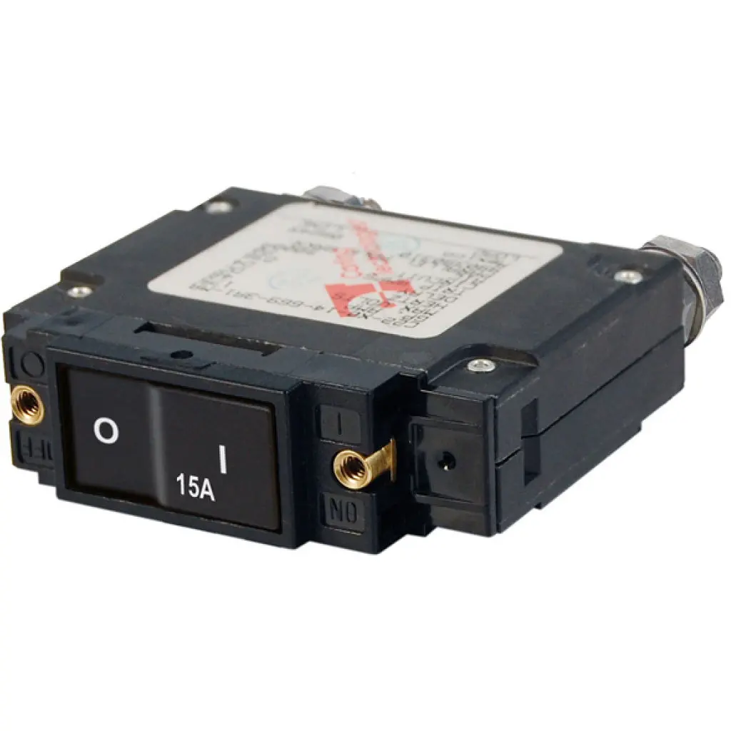 Flat Rocker 30A Double Pole Circuit Breaker 1
