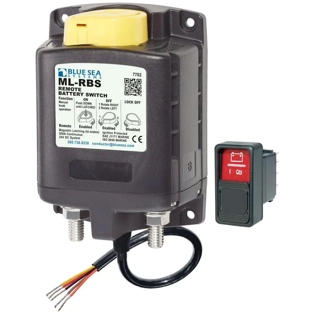 Blue Seas Systems 24V Dc Remote Battery Switch 1