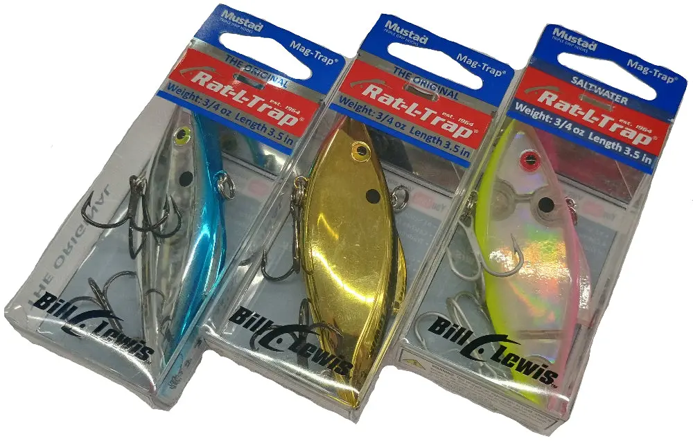 Bill Lewis Rat-L-Trap 3/4 Oz. Mag-Trap Crankbait - 3.5" 1