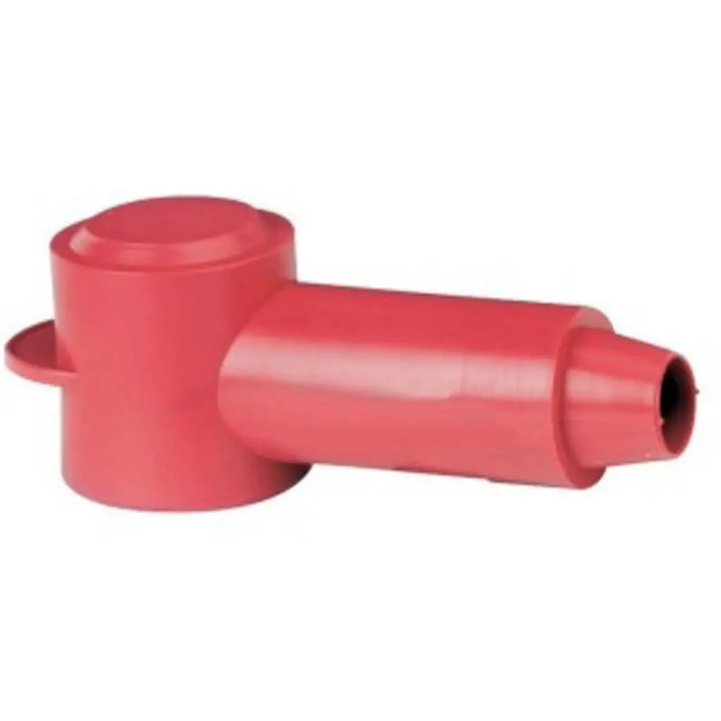 Blue Sea Cablecap - Red 0.47 To 0.13 Stud 1