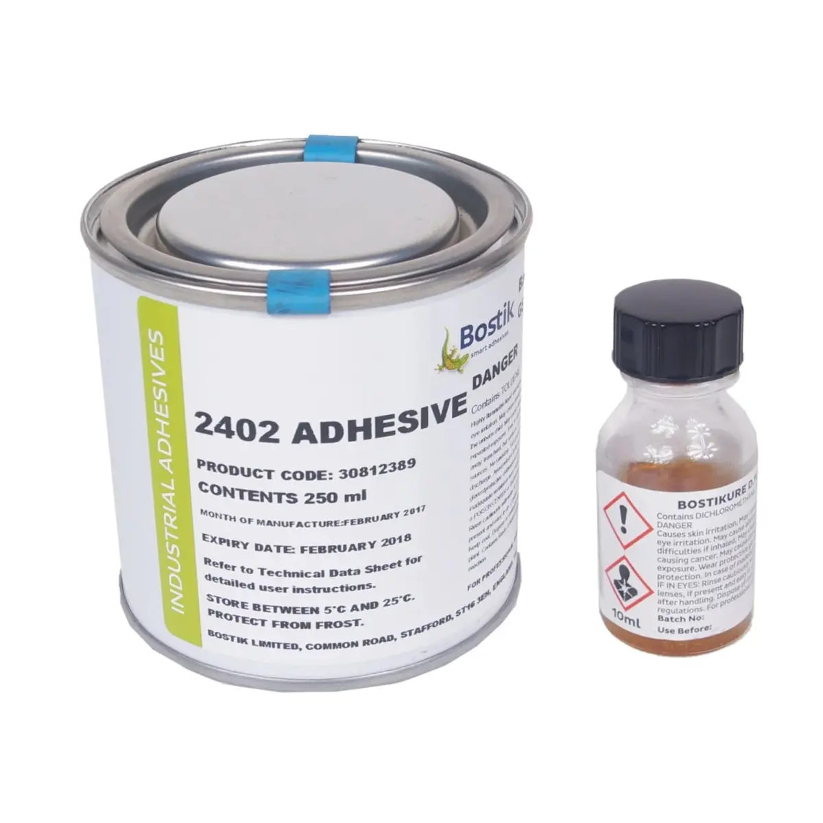 Bostik 2402- Repair Glue, Two Part- Hypalon 1