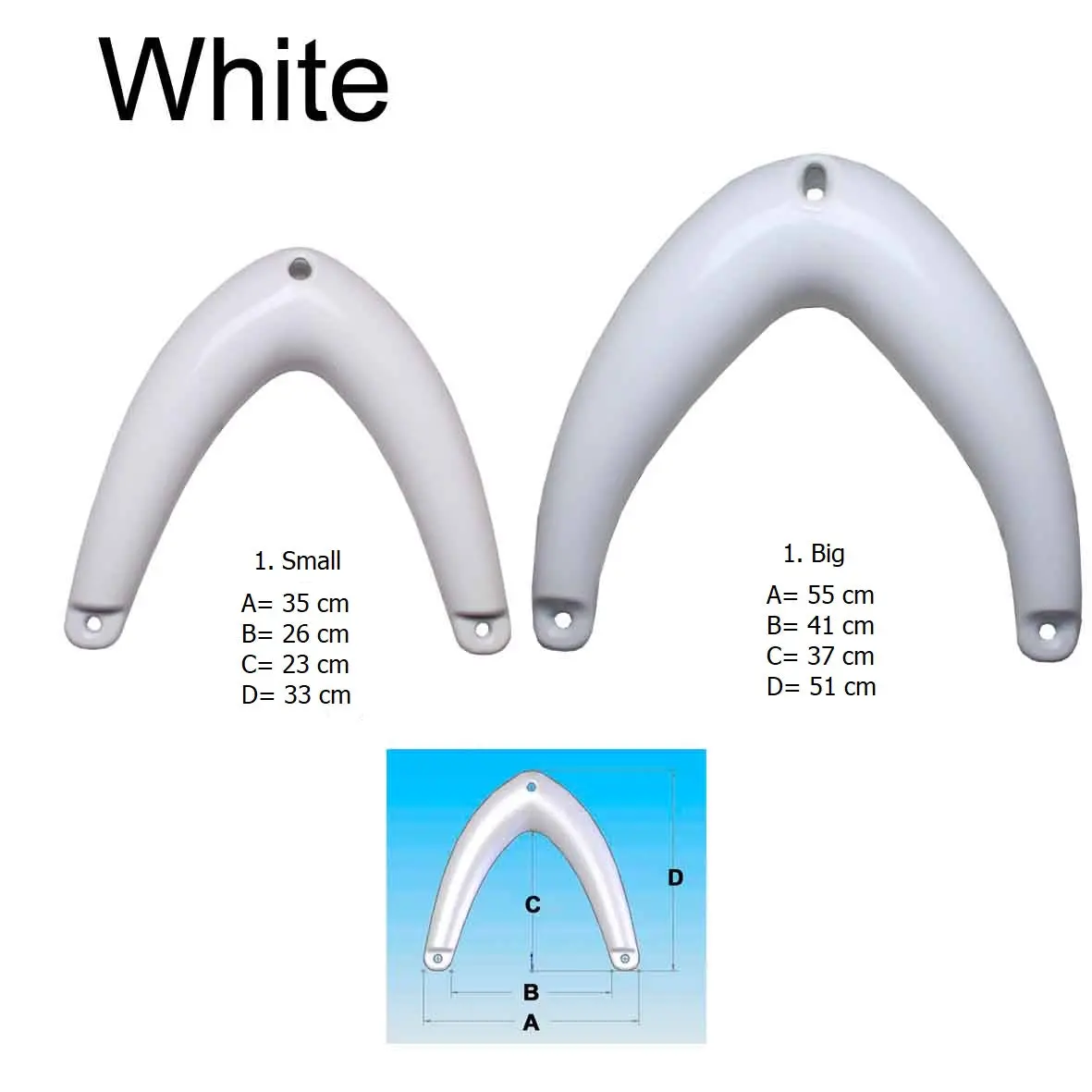 Bow Fender, Small And Large 1