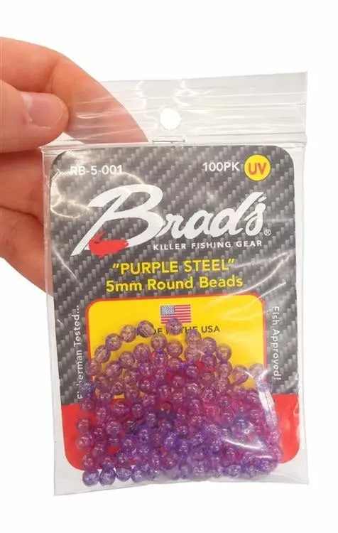 Brad's Small Round 5mm Beads for Crafting and Jewelry Making