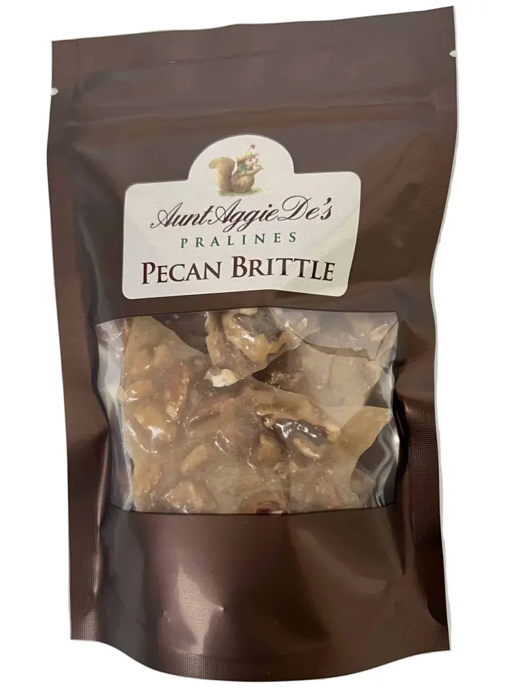 Aunt Aggie De's Original Pecan Brittle - 4 Oz. 1