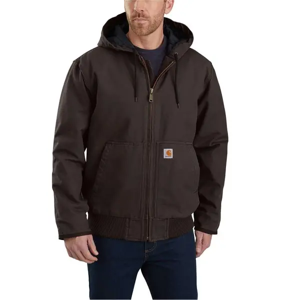 Carhartt Men's Loose Fit Washed Duck Insulated Active Jacket 1