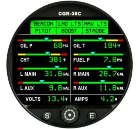 Cgr-30C Primary Engine Monitor System 1