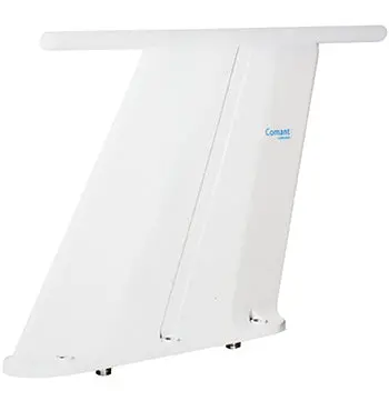 Sar Dual-Band And Dual-Port Blade Antenna / 136 - 174 Mhz & 764 - 870 Mhz / White 1