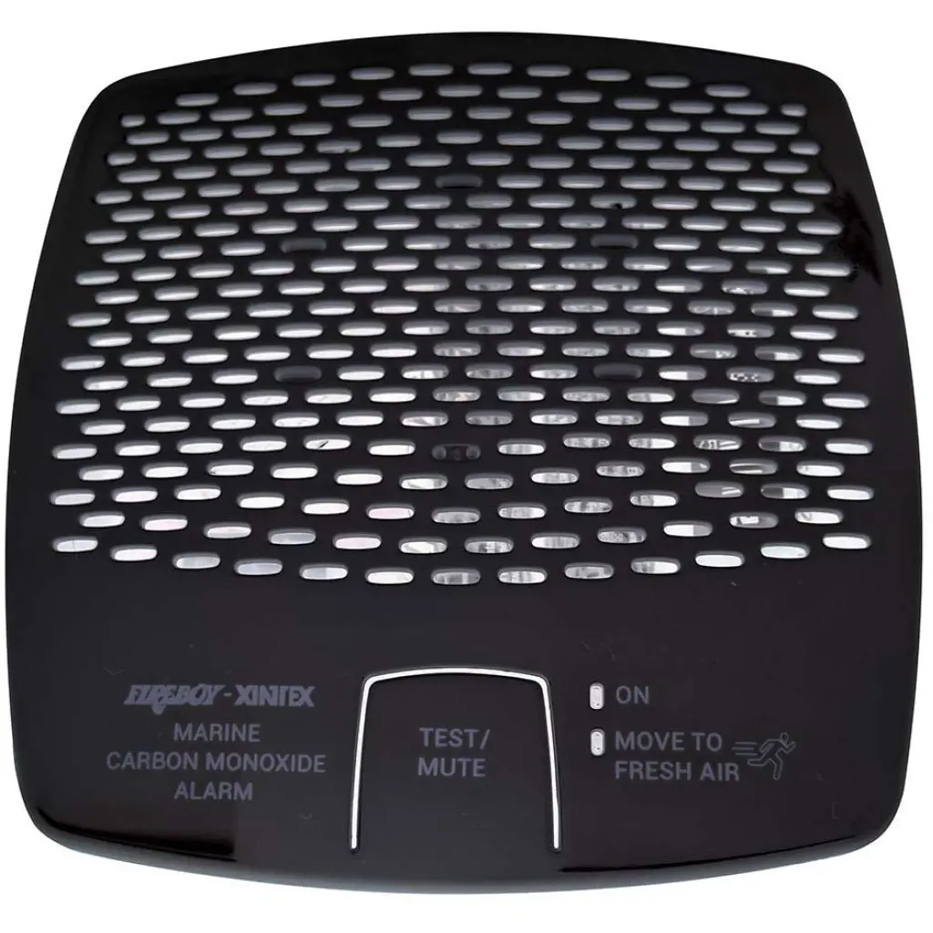Fireboy Carbon Monoxide Alarm 12V/24V - Black 1