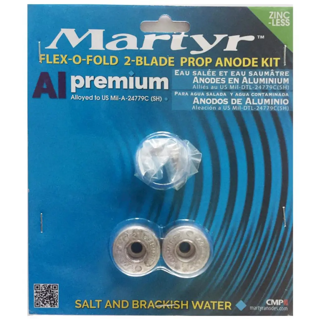 Martyr Magnesium Flexofold Prop Anode 1