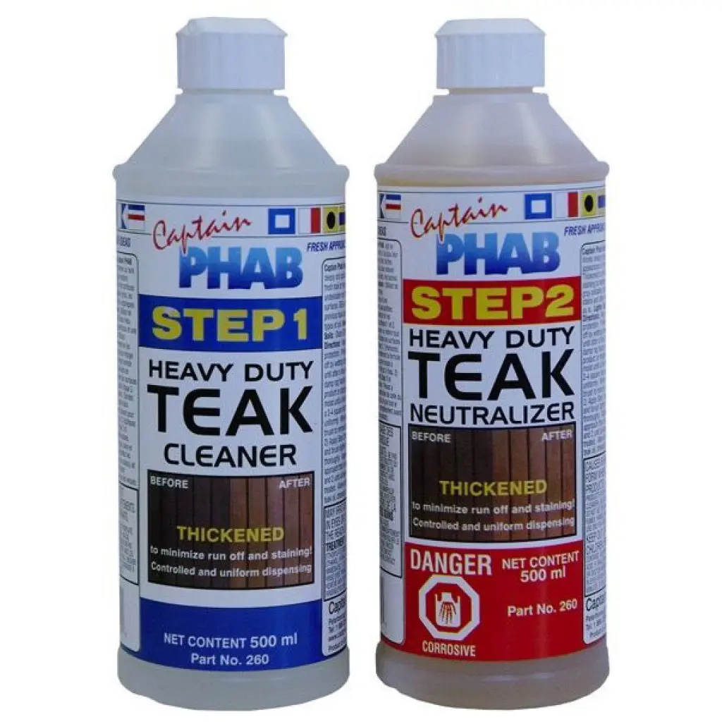 Captain Phab 2 Part Teak Cleaner 1