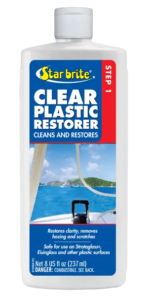 Starbrite Clear Plastic Restorer - Step 1 1
